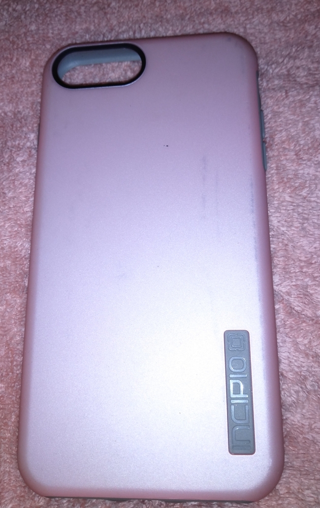 Incipio pink and gray Iphone case